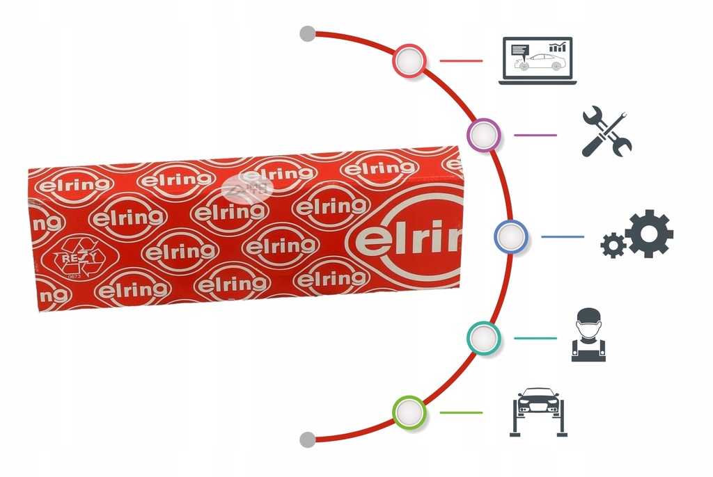 фото №4, Elring 196.660 прокладка, кришка головки циліндрів