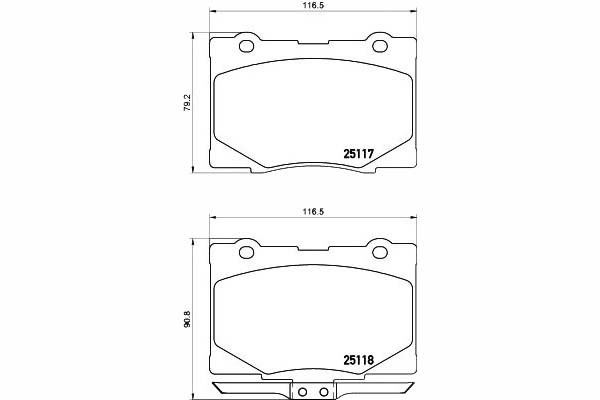 фото №1, Textar гальмівні колодки гальмівні honda перед legend 06- tex