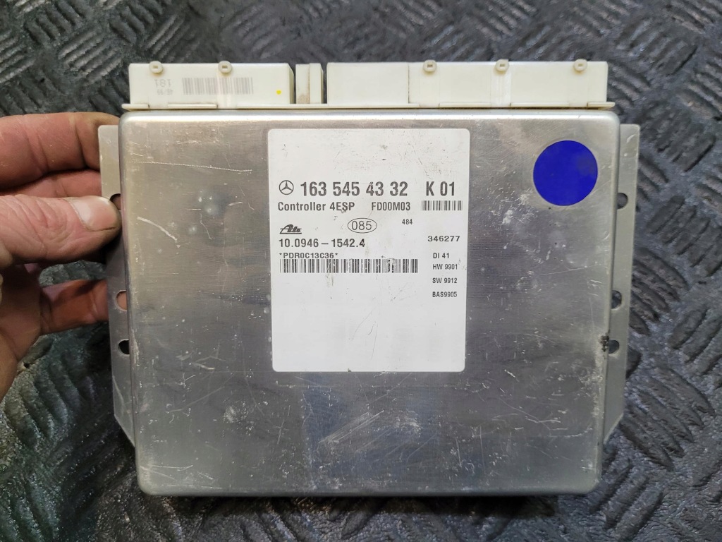 фото №1, Модуль блок управления 1635454332 mercedes ml w163