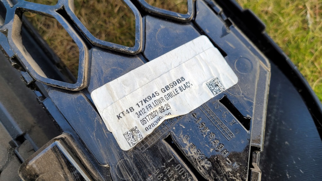 фото №7, Спойлер бампера накладка бампер ford edge mk2 lift edge ii lift st line