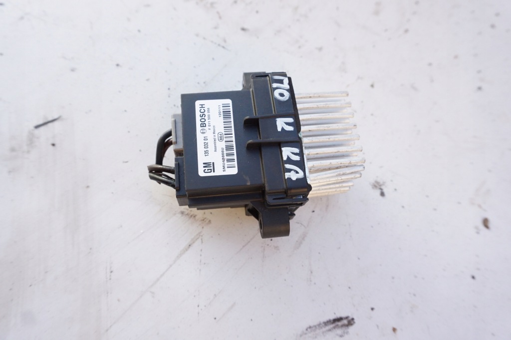 фото №1, Резистор обдув 13503201 opel mokka i a