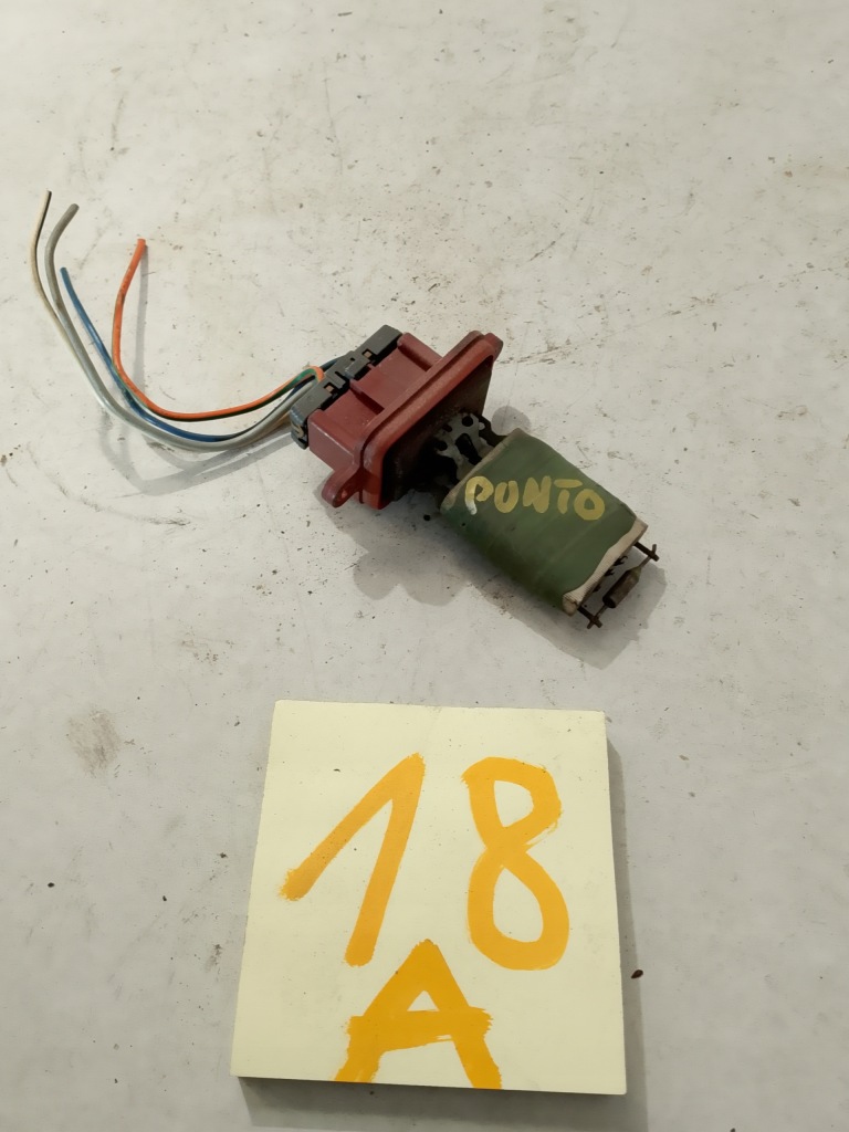 фото №1, Fiat punto ii резистор резистор вентилятор