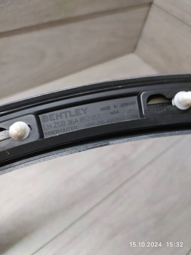 фото №8, 10201. bentley bentayga молдинг крыло левый задняя 36a853817