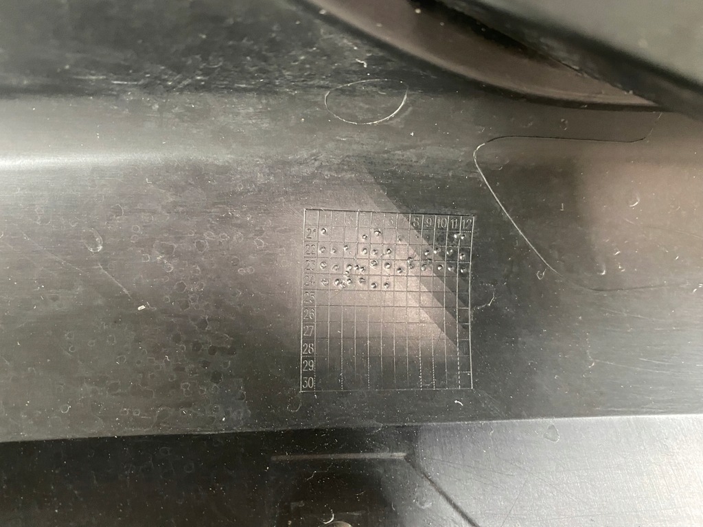 фото №12, Решётка нижняя спойлер нижний бампера перед передний citroen ds7 lift 2022-