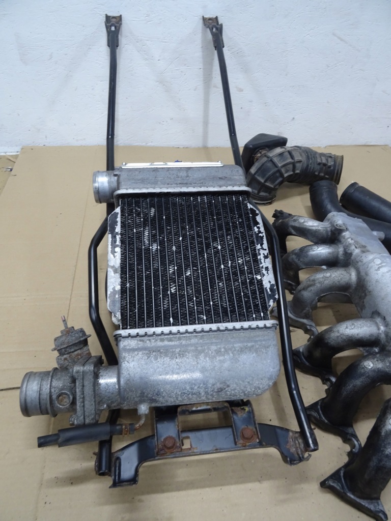 Nissan patrol интеркулер радиатор коллектор gr y60 y61 2,8 tdi комплект Недорого