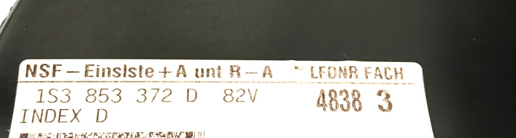 фото №9, Vw up citigo mii молдинг поріг 1s3853372d права