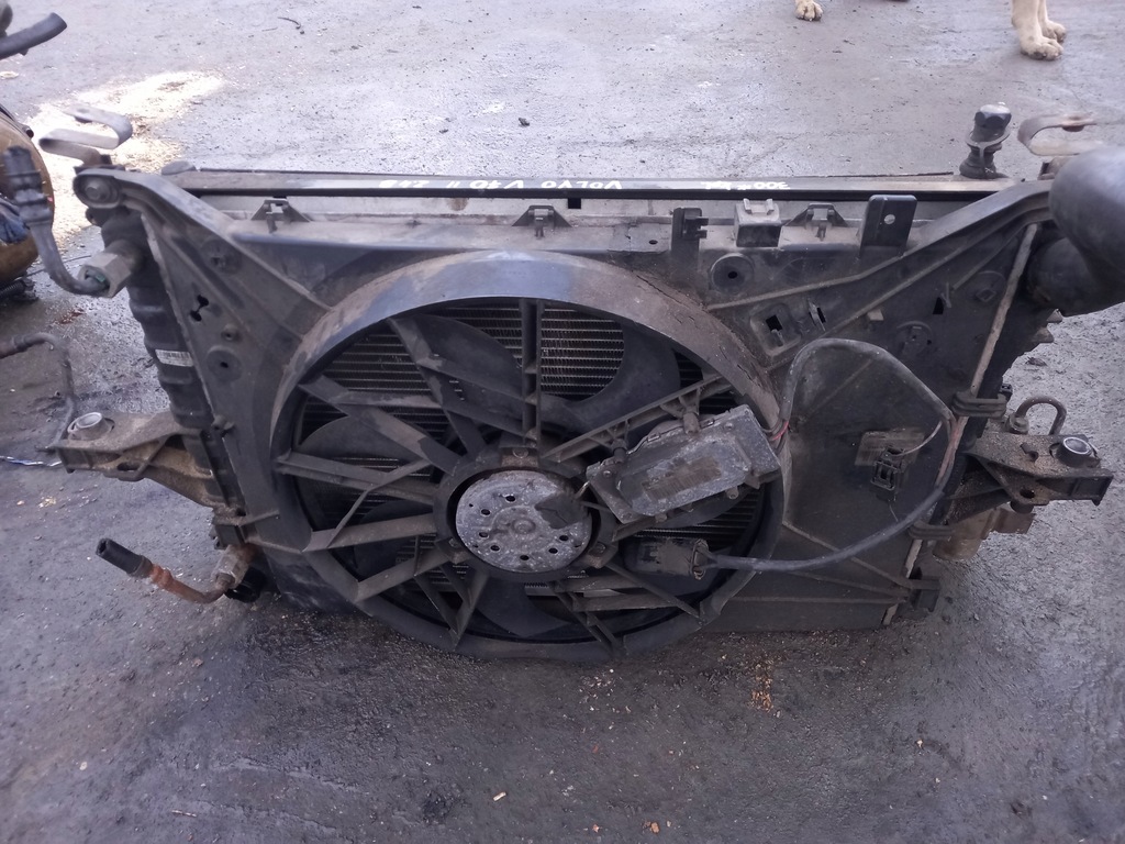 фото №4, Комплект радиатор вентилятор volvo v70 ii 2.4 benz