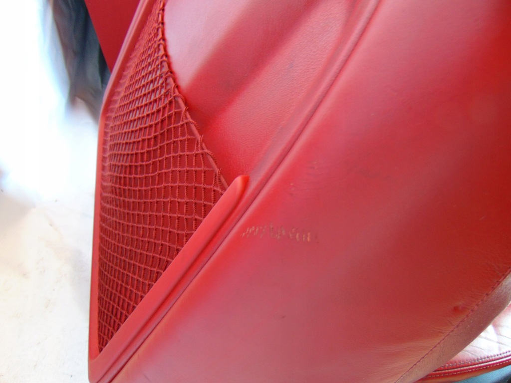 фото №11, Kpl сиденья заднее сиденье обивка кожа czerwona audi rs5 s5 8t coupe красные