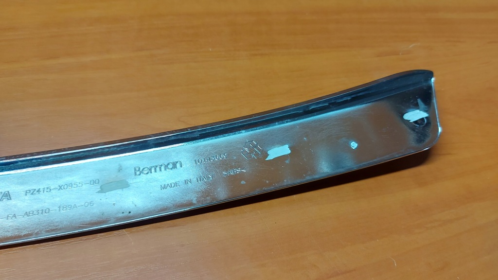 фото №7, Молдинг накладка капот хром toyota rav4 iii 09-12