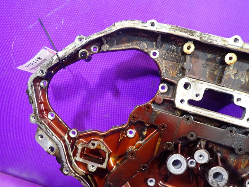 фото №9, Nissan murano z50 02- 3,5 v6 vq35de корпус защита распределительного вала