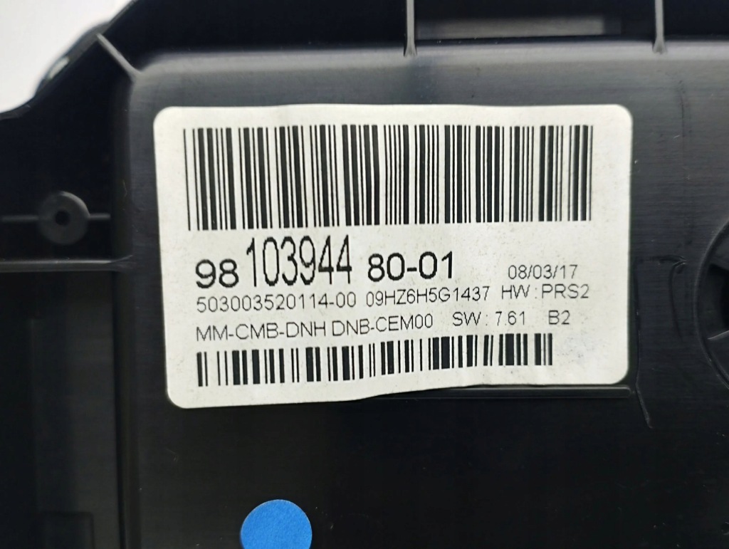 фото №9, Peugeot 3008 ii 2018 счетчик / спидометр