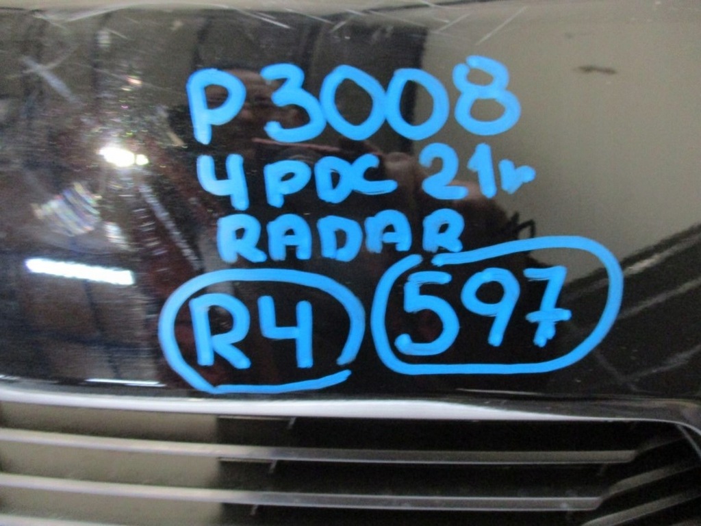 фото №6, Бампер peugeot 3008 4x pdc радар 21r