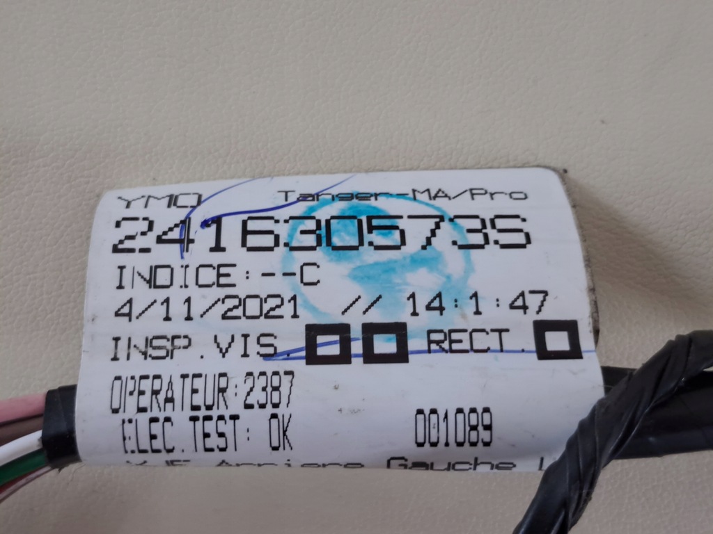 фото №8, Джгут електропроводка задній кришки задня багажника dacia logan iii 3 sandero 21r