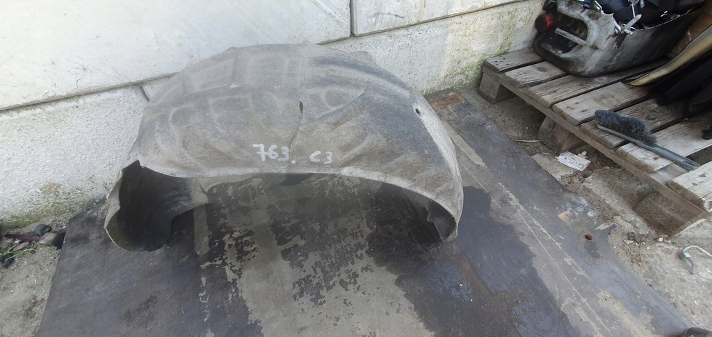 фото №4, Подкрылок правый задняя citroen c3 ii