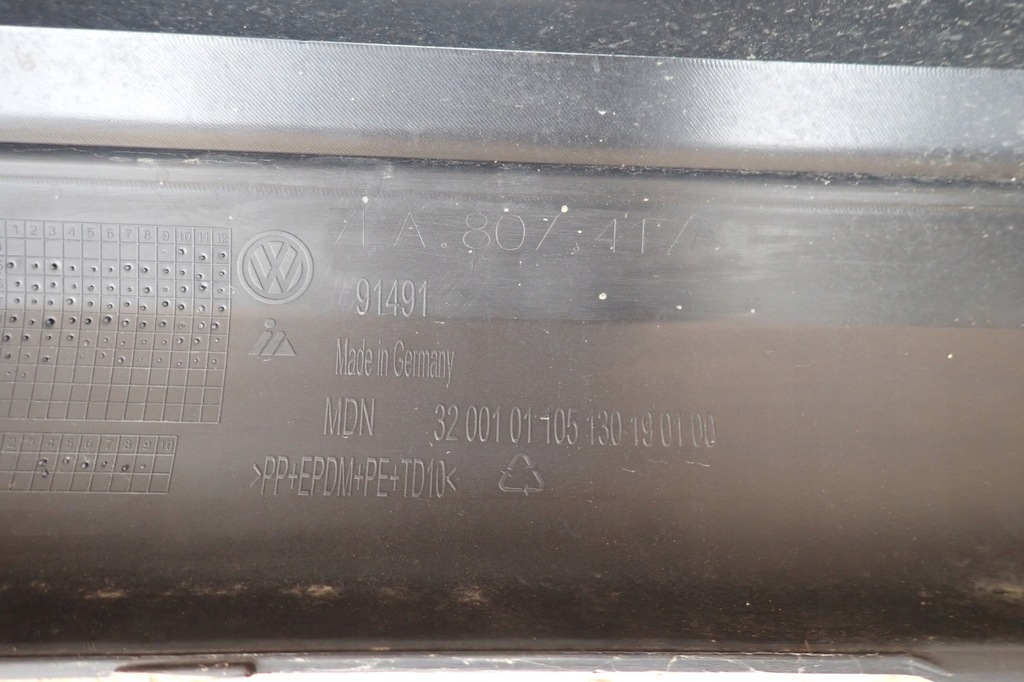 фото №10, Vw t6 lift multivan 7l0 бампер задня задній