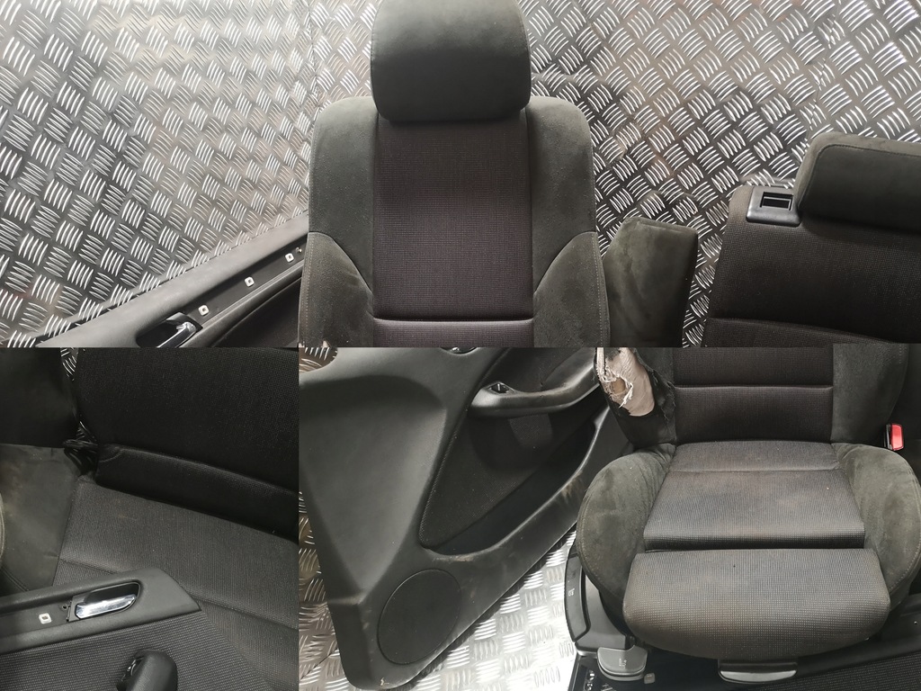 фото №6, Сидіння заднє сидіння обшивки sport bmw e46 kombi alcantara