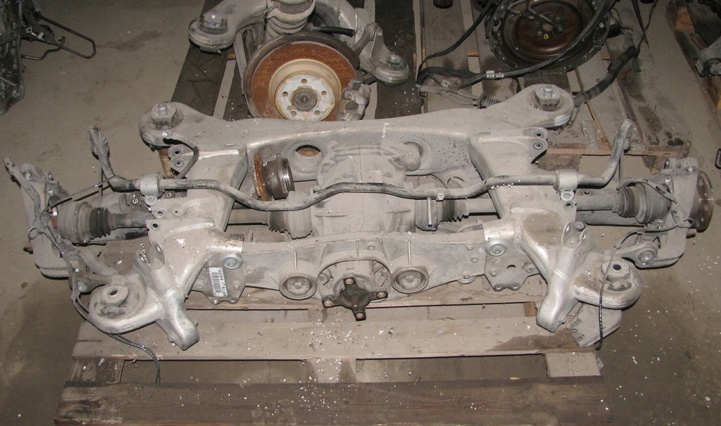 фото №1, Підвіска задня mercedes s550 w221 - całe