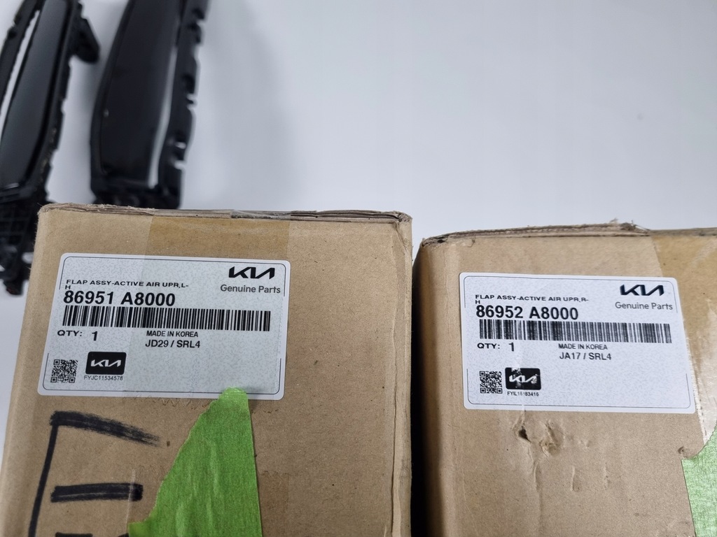 фото №11, Kia воздуховод воздуха жалюзи впуск 86968-a8000 правая 86968-a8000 левая