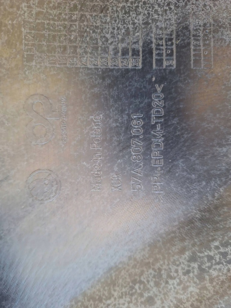 фото №7, Skoda karoq 57a накладка бампера перед 57a807061 оригинал