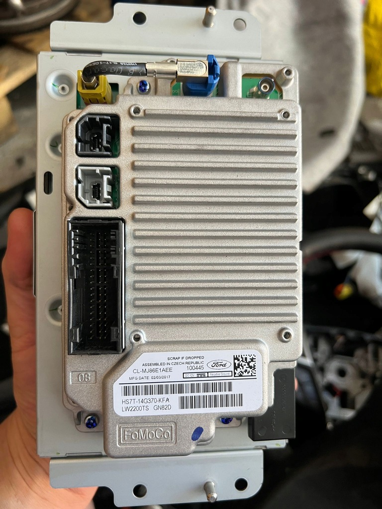 фото №3, Ford mondeo mk5 - радио панель sync3 рамка разъёмы доставка