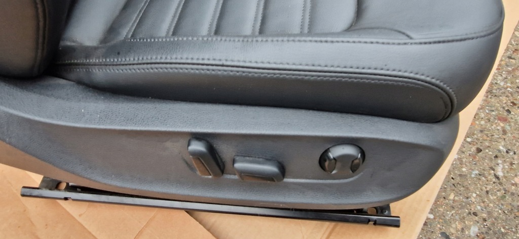 фото №5, Сиденья заднее сиденье vw passat b8 full кожа электрика nowe комплект usa