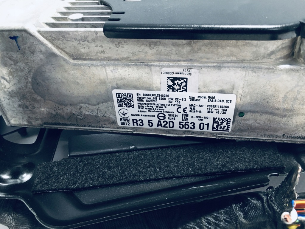 фото №4, Модуль аудио усилитель bmw 1 f40 r35a2d55301