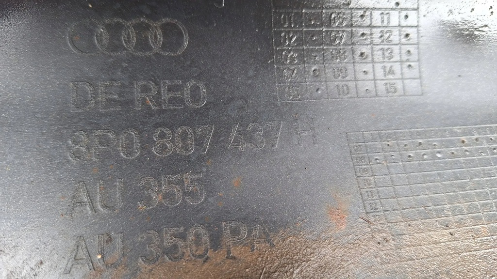 фото №8, Бампер перед 8p0807437h audi a3 8p lift 08-