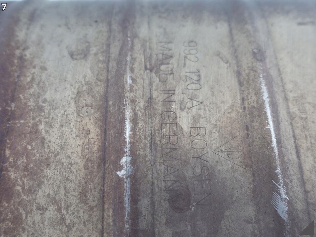 фото №8, Porsche 992 911 carrera 19- вихлоп гасник задня