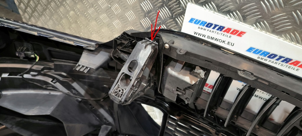 фото №14, Bmw 8 g14 g15 g16 mp бампер перед хром pdc камера карбон schwarz 416