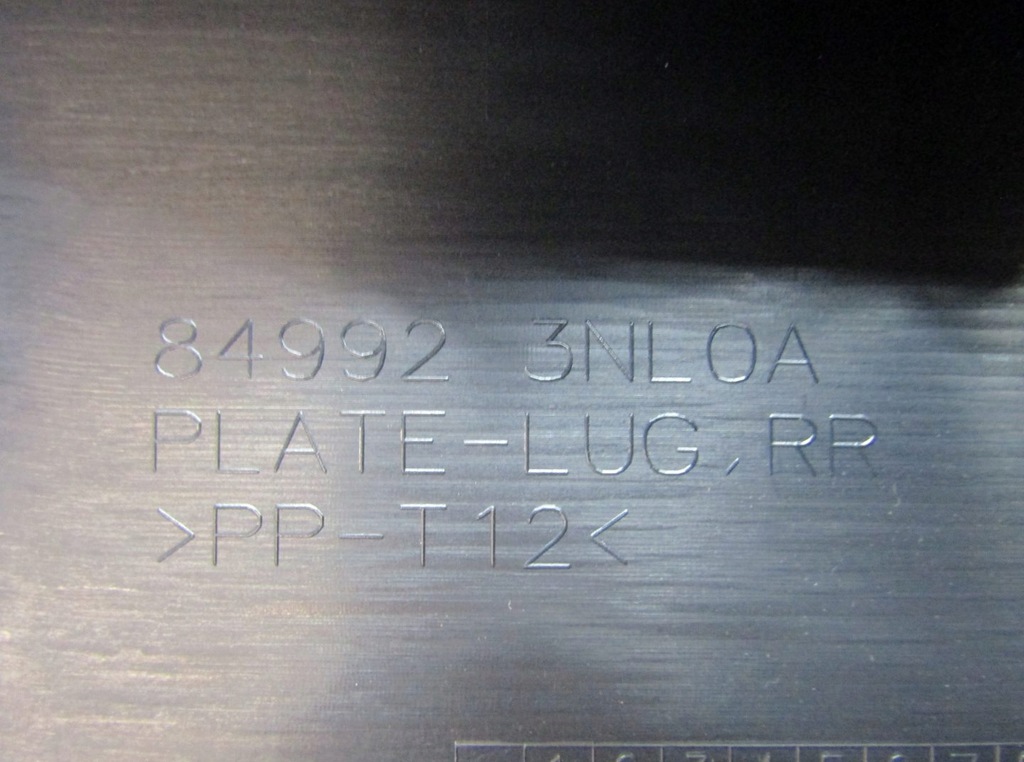 фото №11, Leaf ii 20r защита багажника поперечина задняя заднего накладка пластик 849923nl0a