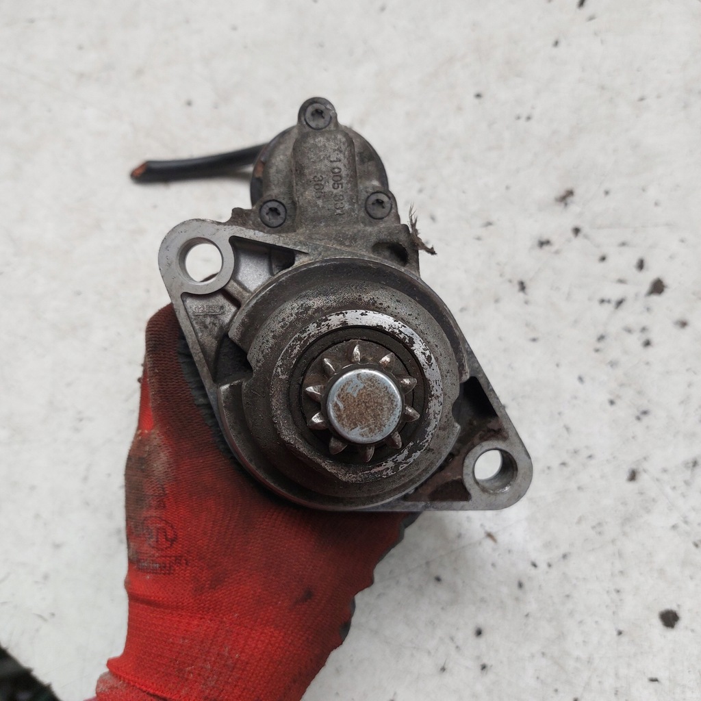 фото №13, Audi a3 8p 1,6b стартер bosch 1005331365