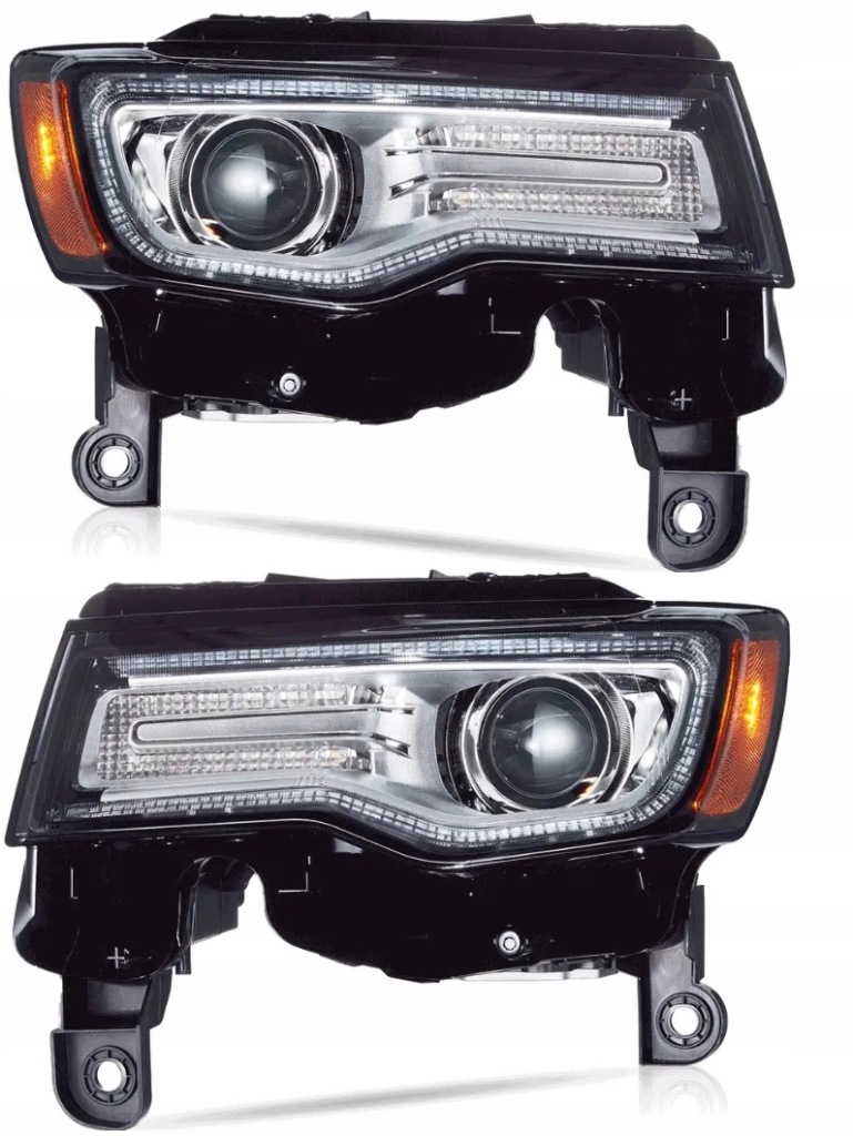 фото №1, Фара лампа kpl vland full led neon тюнінг jeep grand cherokee wk2 lift
