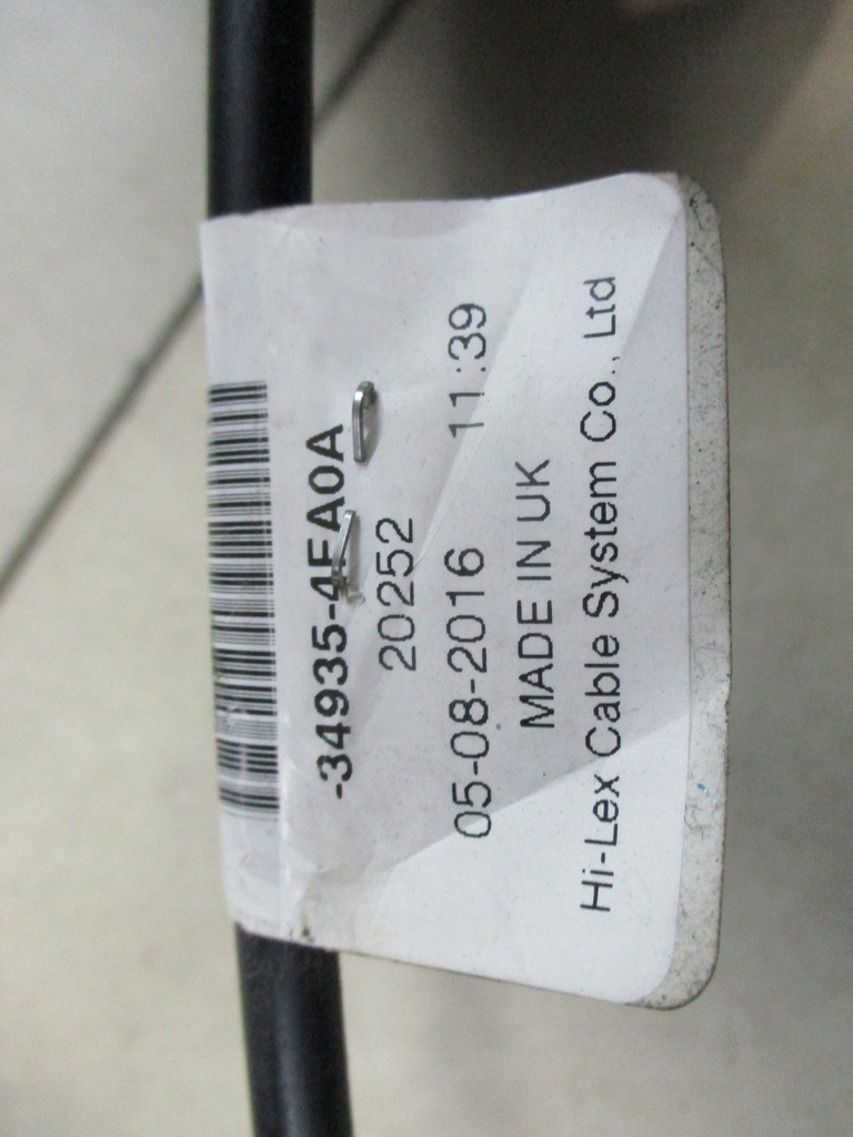 фото №8, E-nv200 14-21 трос выборщик переключения передач eu 34935-4fa0a
