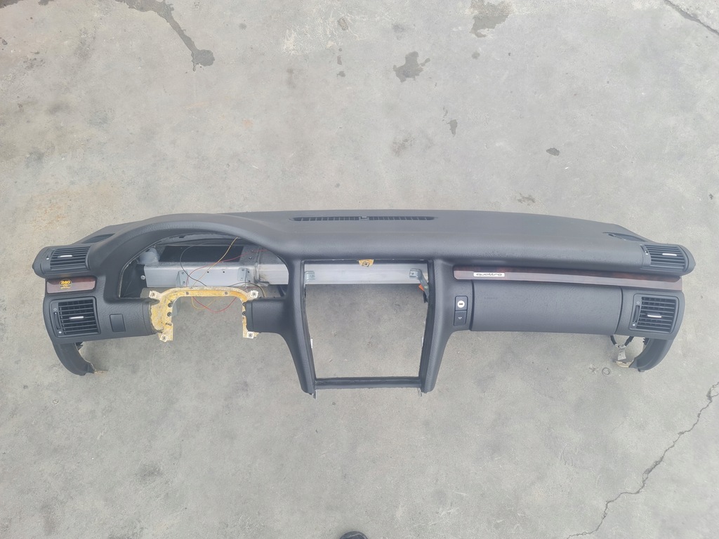 фото №1, Приборная панель консоль eu audi a8 d2 przed fl коричневый