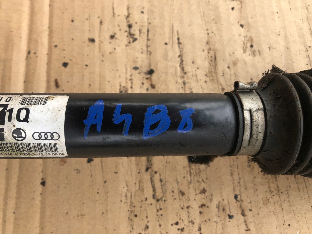 фото №7, Привідний вал ліва права audi a4 b8 8k0407271q
