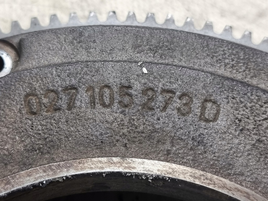 фото №10, Притиск колесо маховик жорсткий 027105273d audi a3 8l 1.6b 98r