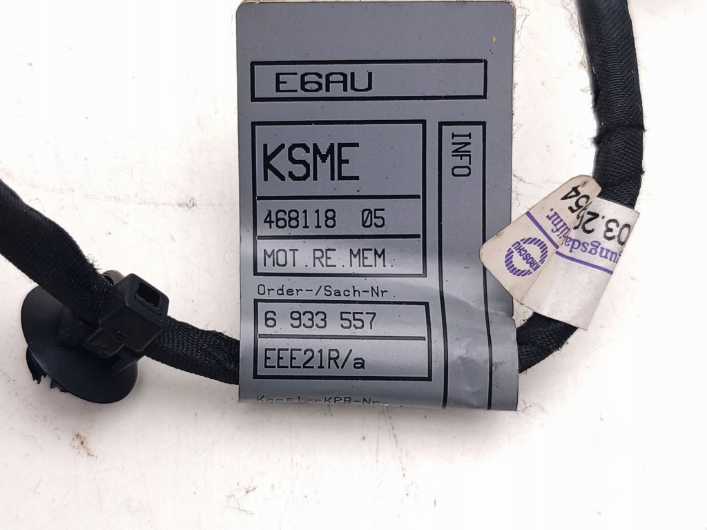 фото №10, Bmw 7 e65 e66 2004 джгут сидіння 6915989