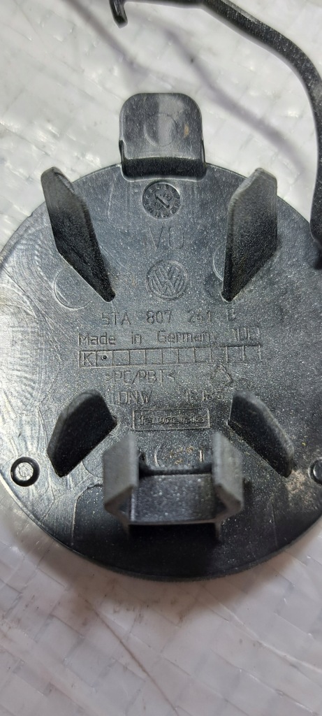 Vw touran ii r-line заглушка фаркоп перед 5ta807241b Доставка