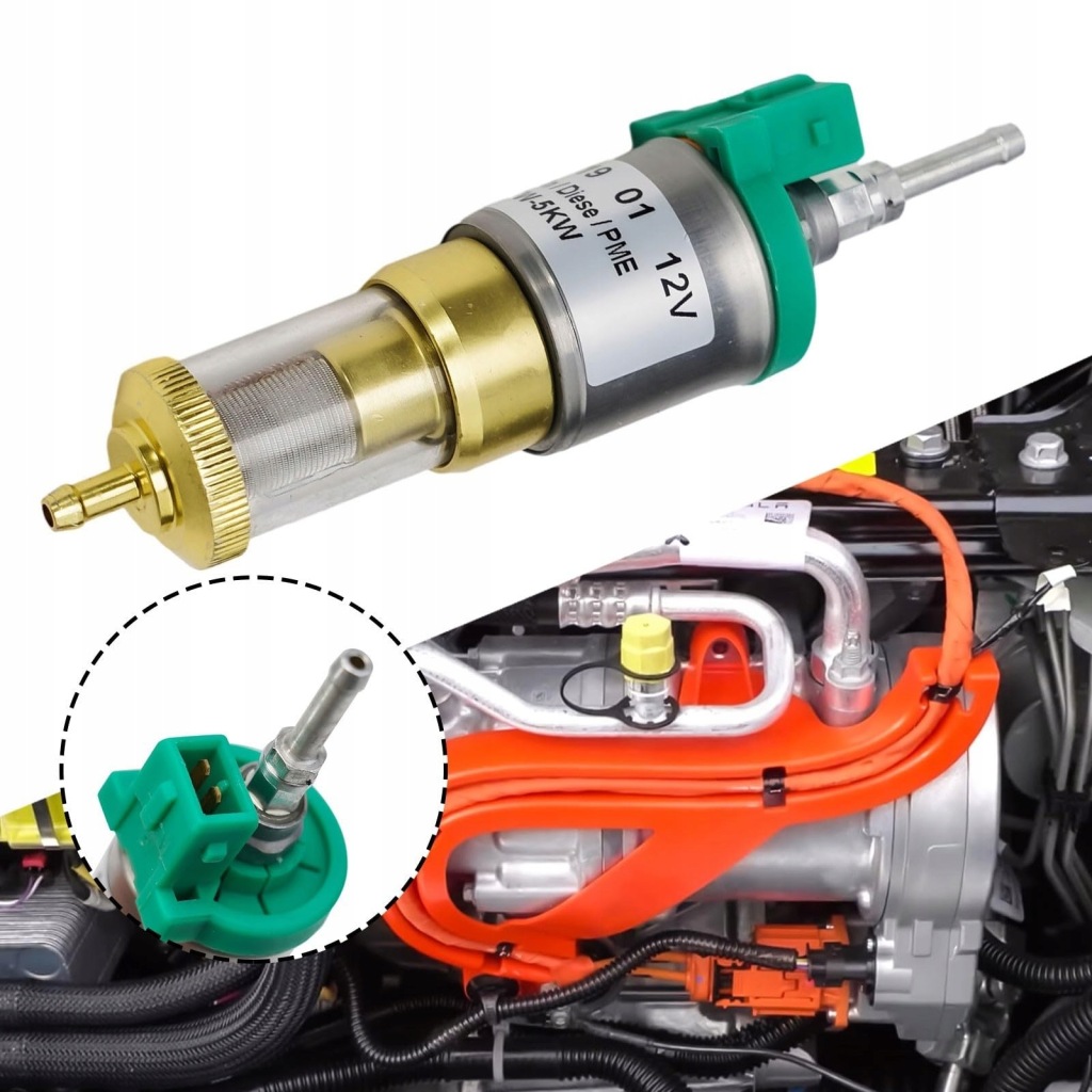 Насос помпа топлива cicha 12v 22ml к автомобиля к отопления стояночного с Разборки