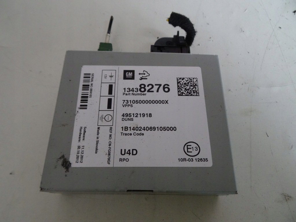 фото №1, Модуль приймача радіо 13438276 opel mokka