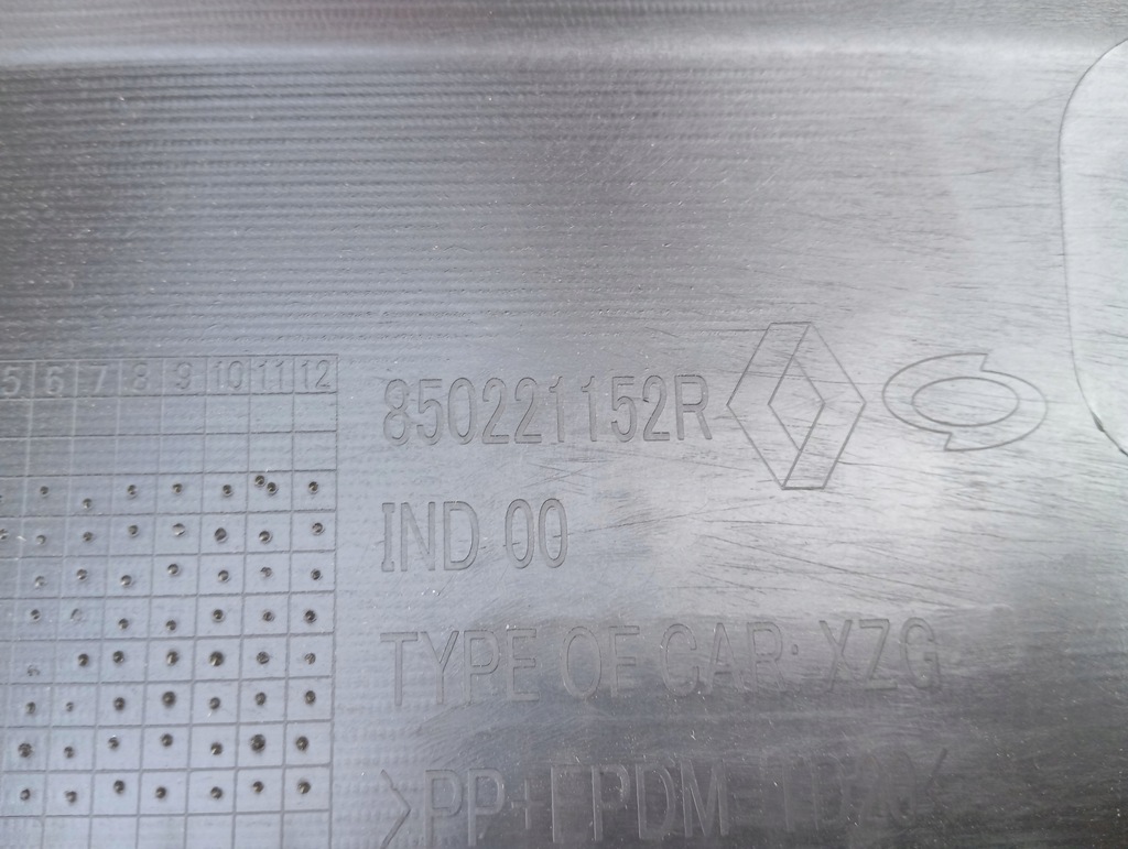 фото №5, Бампер задняя задний renault koleos ii 850221152r новый оригинал