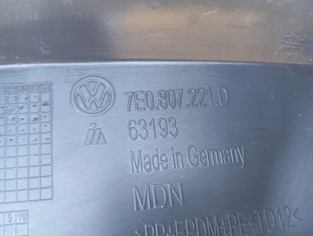 фото №8, Бампер перед передний vw t6 7e0807221d оригинал