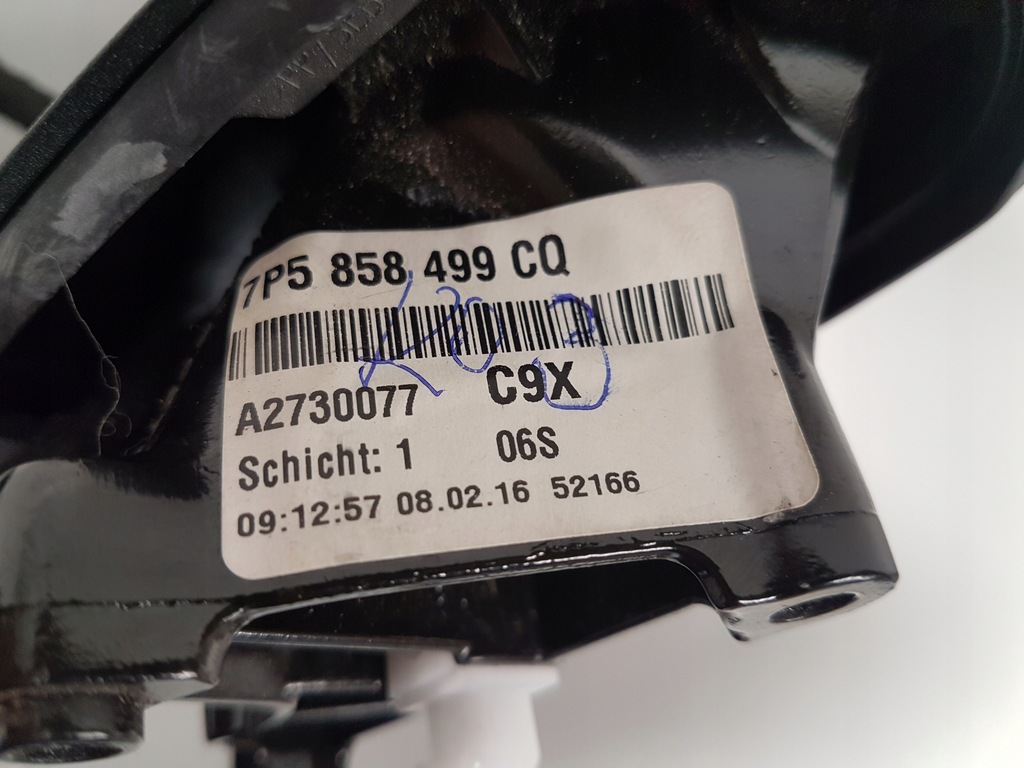 фото №9, Porsche cayenne 7p5 lift дзеркало ліва 13 pin uk 14-17