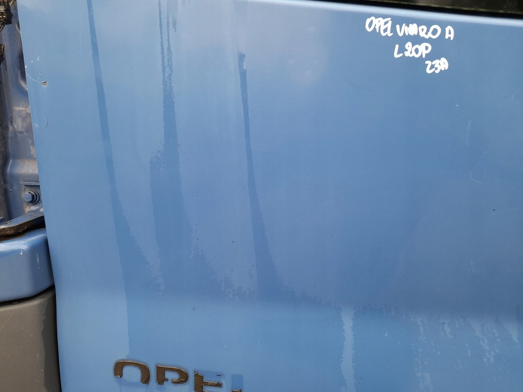 фото №8, Opel vivaro a дверь левый левая крышки багажника l20p