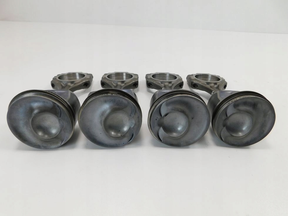 Wał колінчастий вкладиші 4 поршні 1.6 fsi vw passat b6 touran octavia 2 набір в Україні