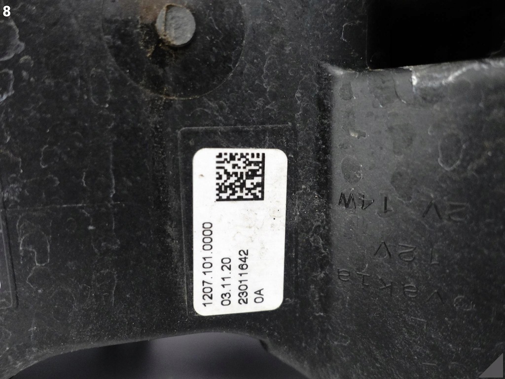 Купить Vw golf viii 8 5h0 gti gte 19- противотуманная фара фара led drl левый перед 5h0941699b