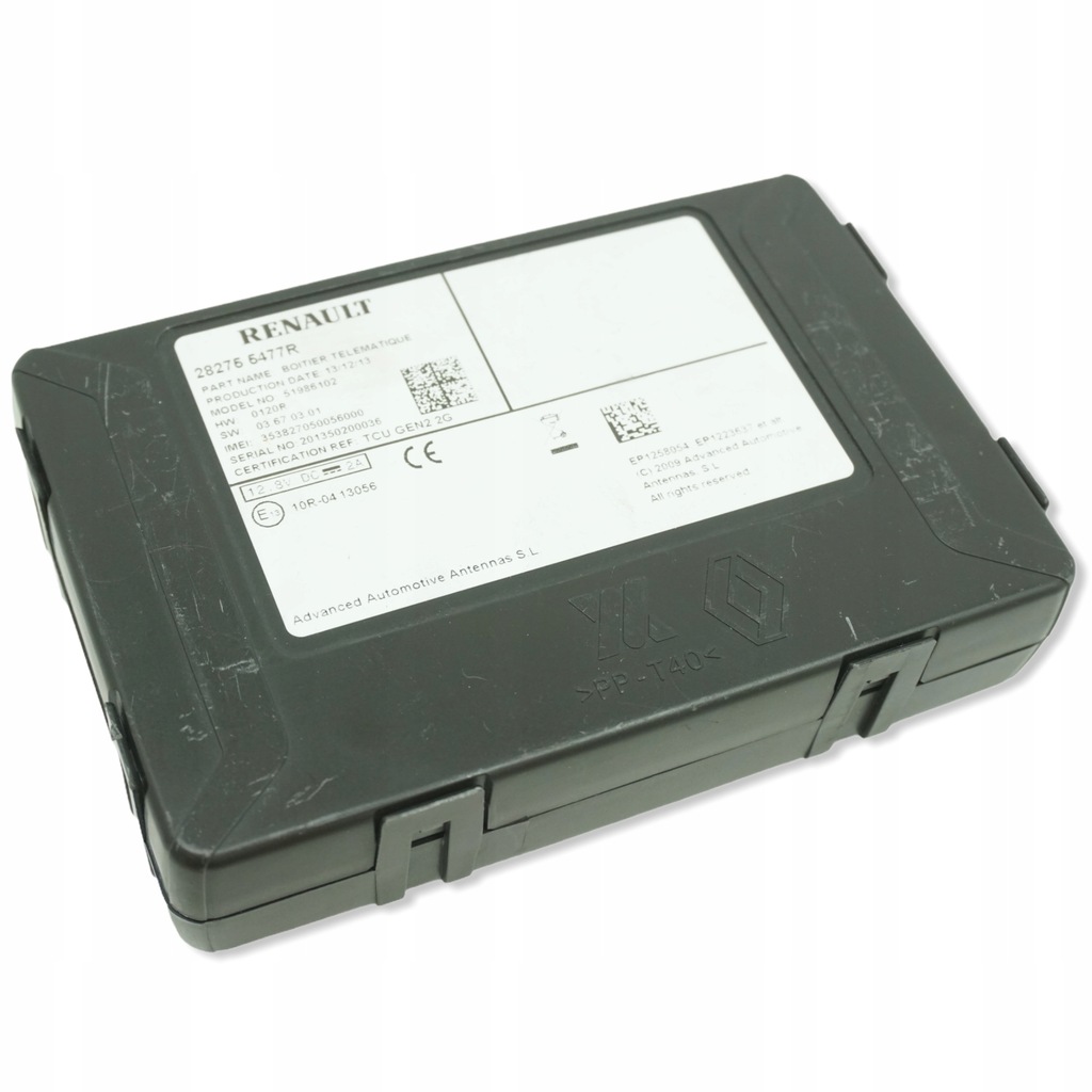 фото №1, Модуль навигации renault twingo 3 iii 282755477r