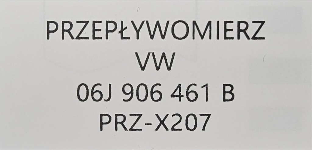 Новый оригинальный расходомер vw / seat / skoda / audi - 06j906461b Киев