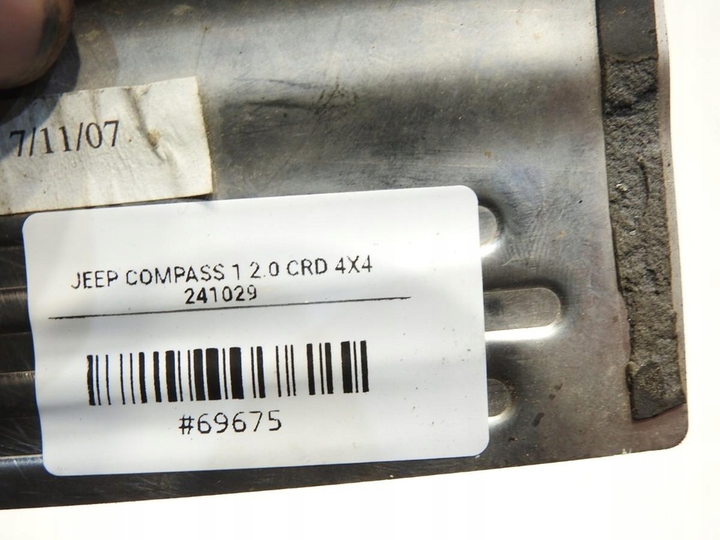 фото №4, Молдинг накладки накладки порог задняя jeep compass i