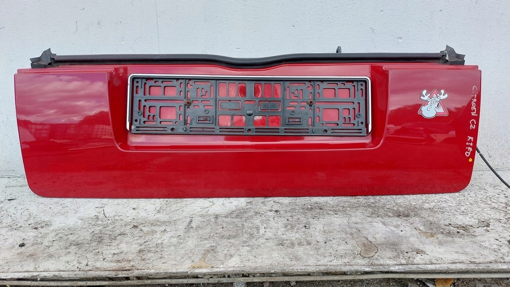 фото №1, Citroen c2 03- крышка багажника задняя dół борт kjfd